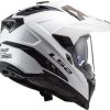 LS2 MX701 EXPLORER SOLID Motocross Helm withe