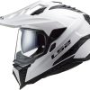 LS2 MX701 EXPLORER SOLID Motocross Helm withe