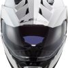 LS2 MX701 EXPLORER SOLID Motocross Helm withe